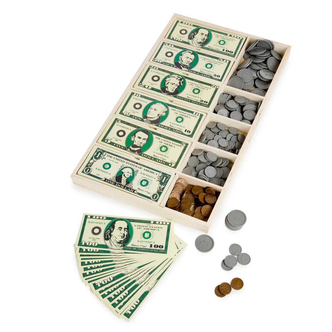 MELISSA & DOUG PLAY MONEY SET