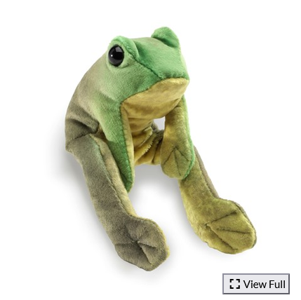 MINI SITTING FROG PUPPET