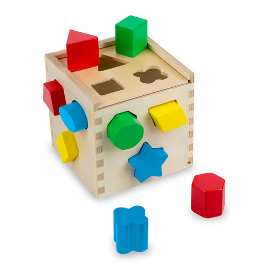 MELISSA & DOUG SHAPE SORTING CUBE