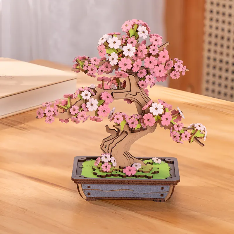 SAKURA BONSAI 3D PUZZLE CREATION