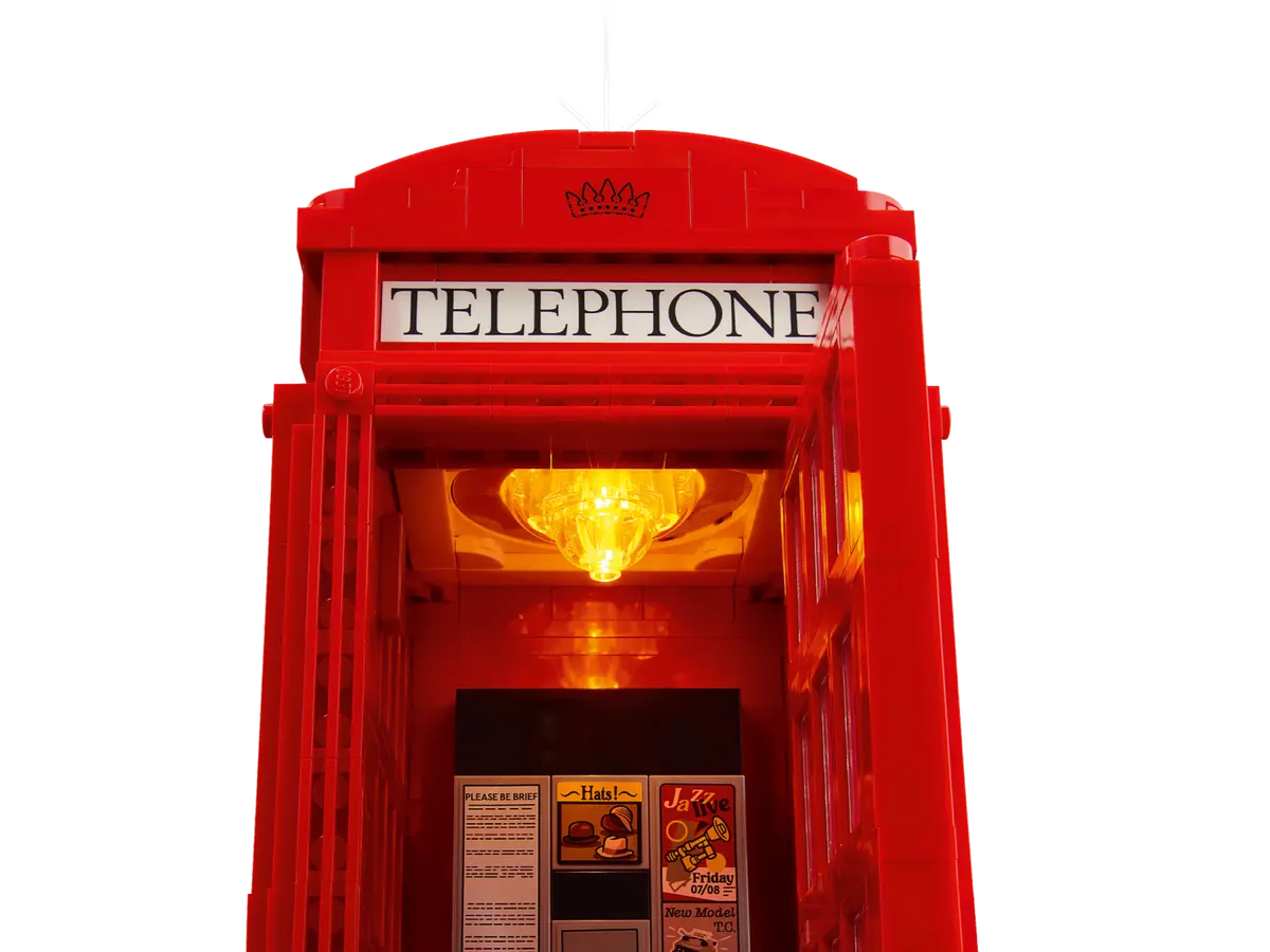 21347 RED LONDON TELEPHONE BOX