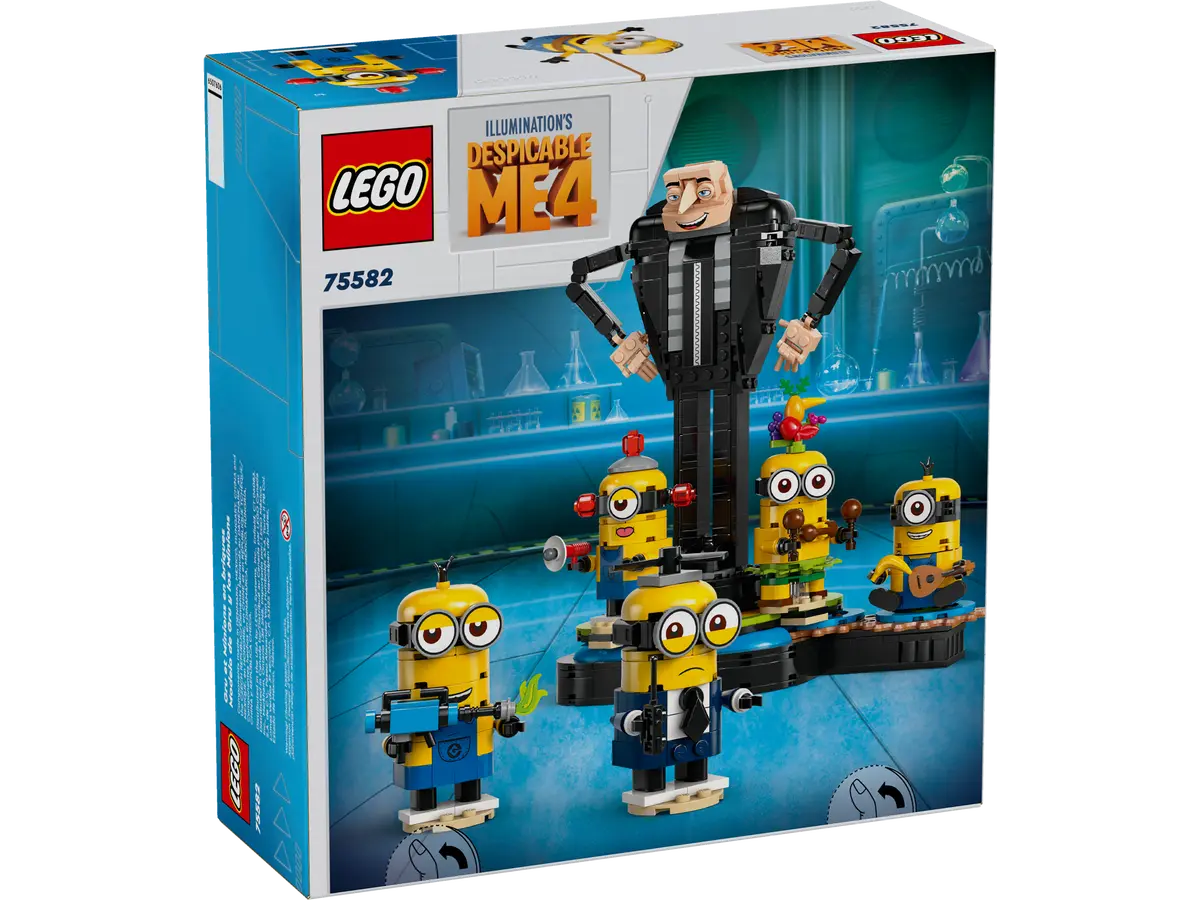 75582 BRICK-BUILT GRU AND MINIONS