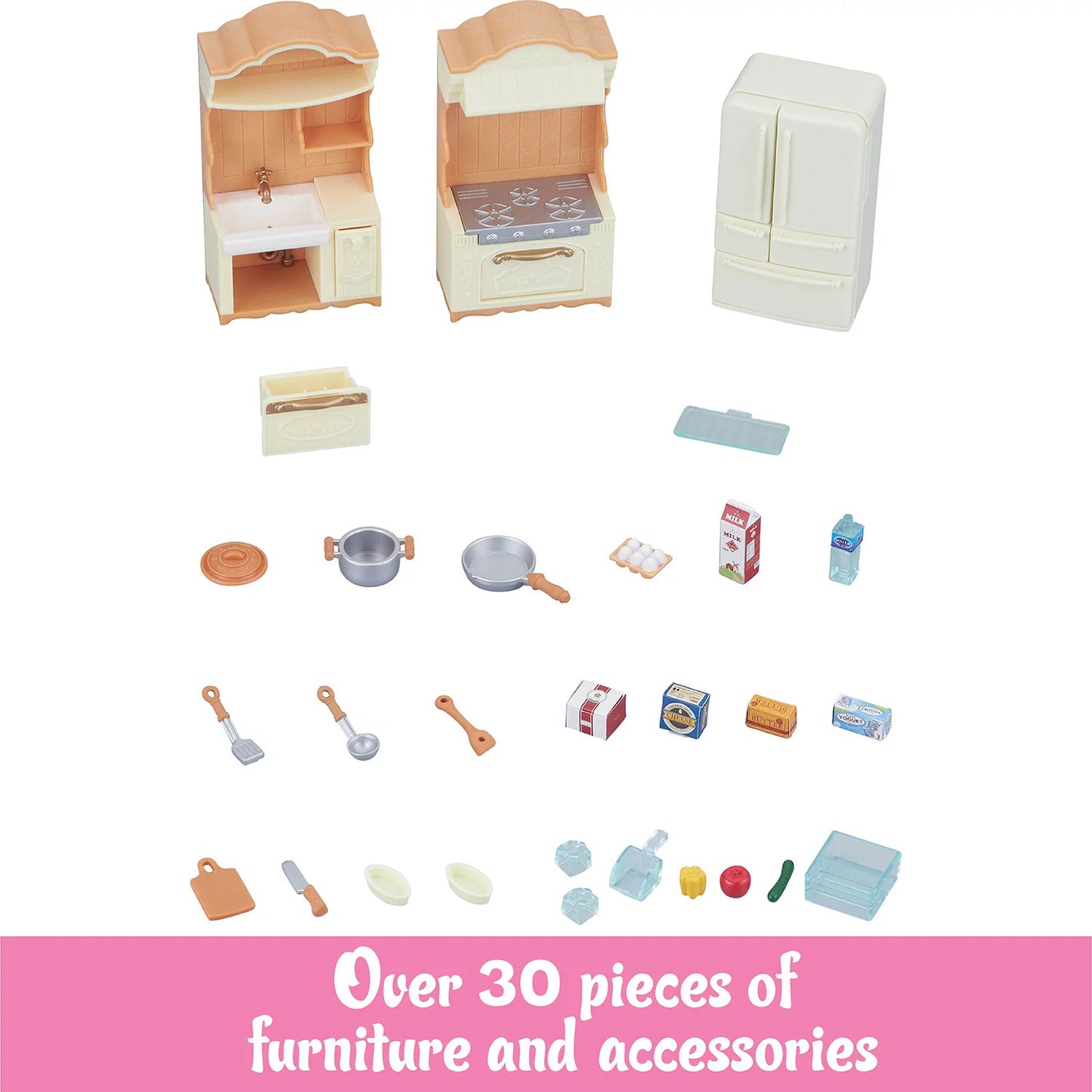 CALICO CRITTERS KITCHEN PLAY SET