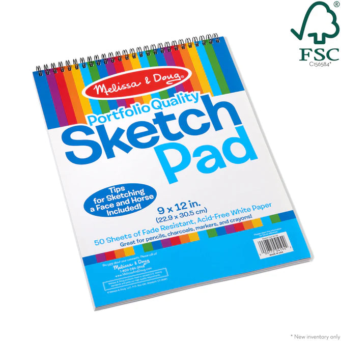 MELISSA & DOUG SKETCH PAD PORTFOLIO QUALITY