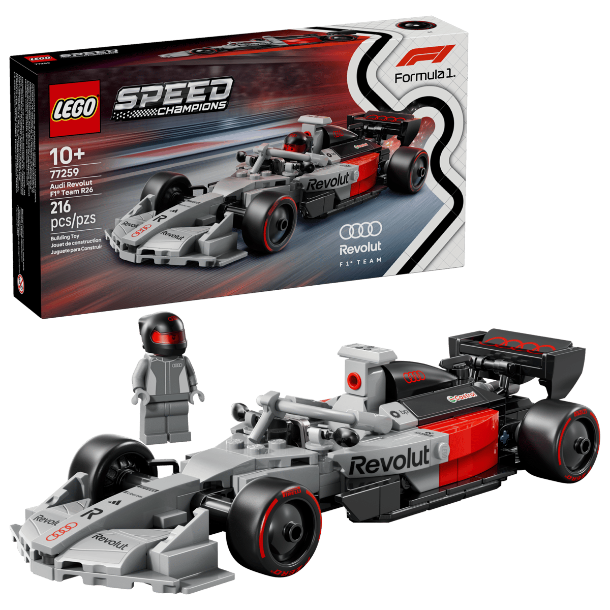 77259 AUDI REVOLUT F1 TEAM R26 RACE CAR