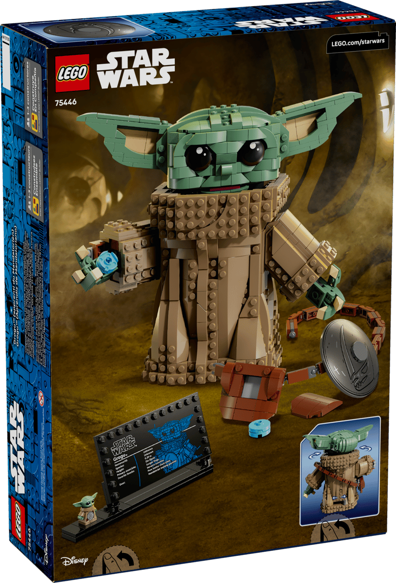 GROGU MANDALORIAN APPRENTICE LEGO 75446
