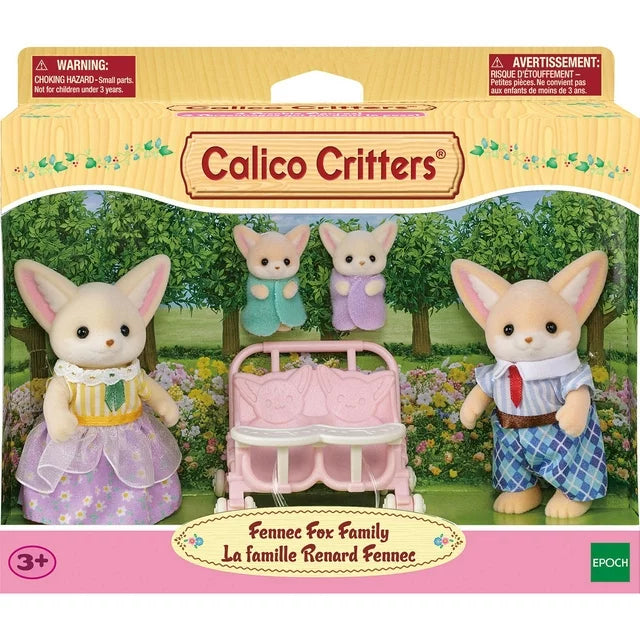 CALICO CRITTERS FENNIC FOX FAMILY
