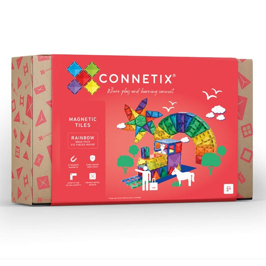 CONNETIX MAGNETIC TILES MAGNETIC MEGA PACK