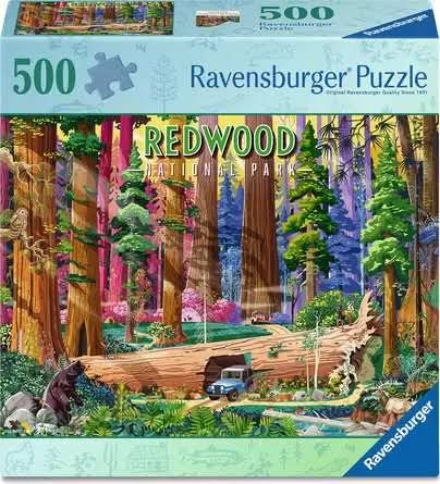 REDWOOD NATIONAL PARK 500 PEICE PUZZLE