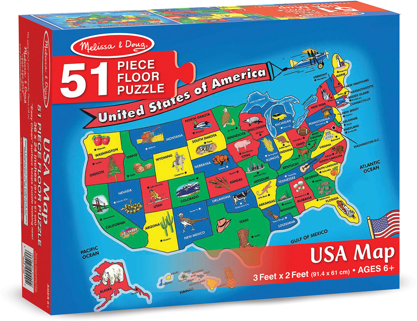 USA FLOOR PUZZLE