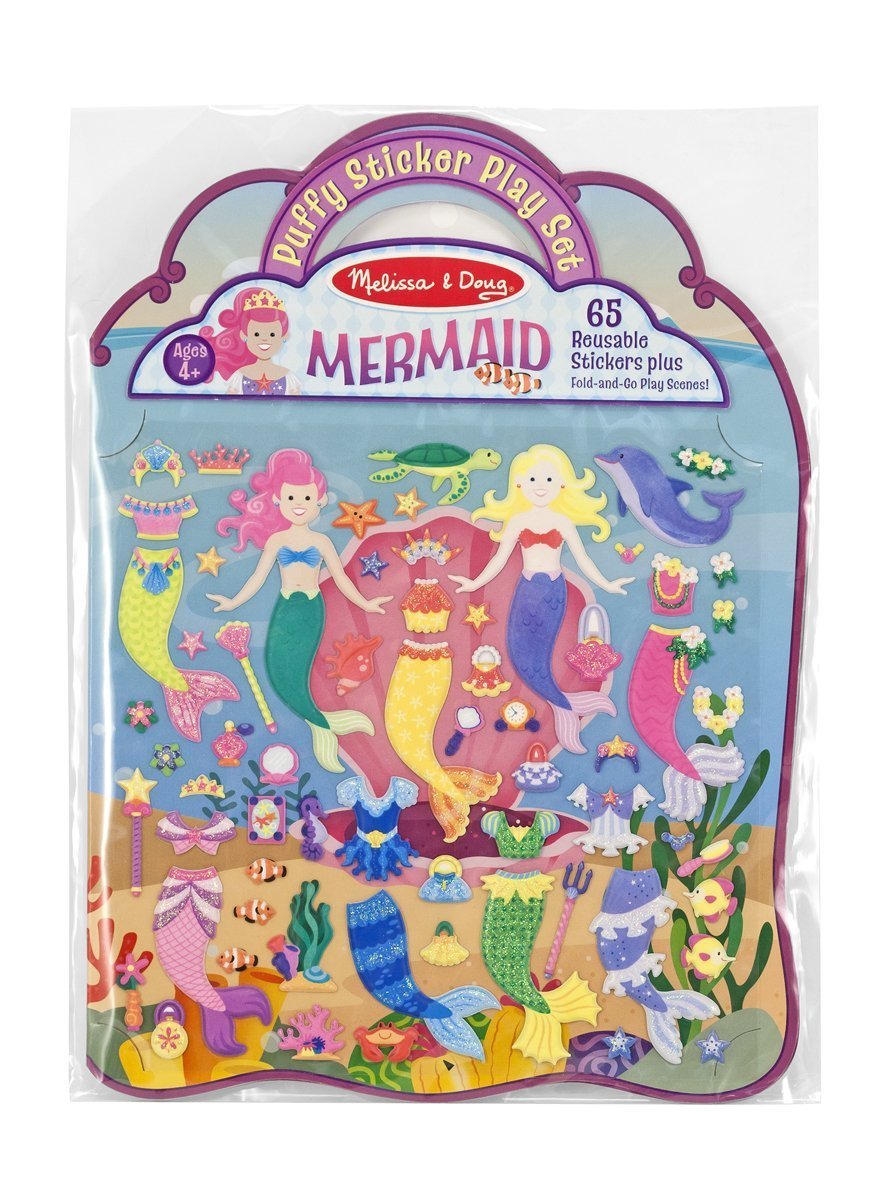 MELISSA & DOUG PUFFY STICKER MERMAID PLAY SET