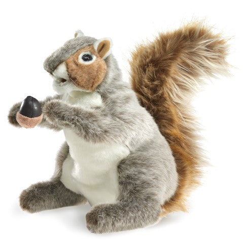 GRAY SQUIRREL PUPPET