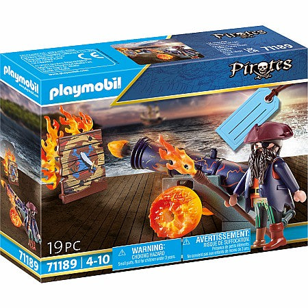 71189 PIRATE WITH CANNON GIFT