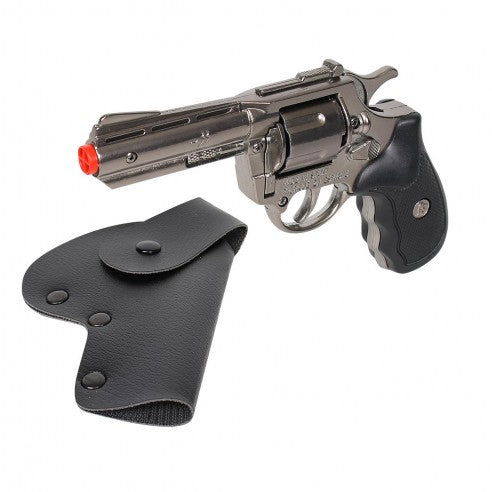 DIECAST METAL POLICE 8 SHOT