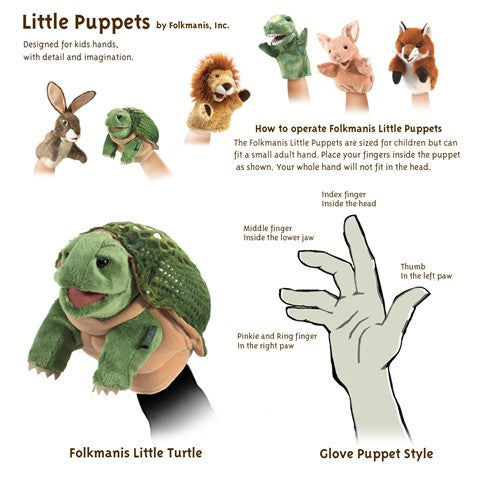 LITTLE TURTLE PUPPET