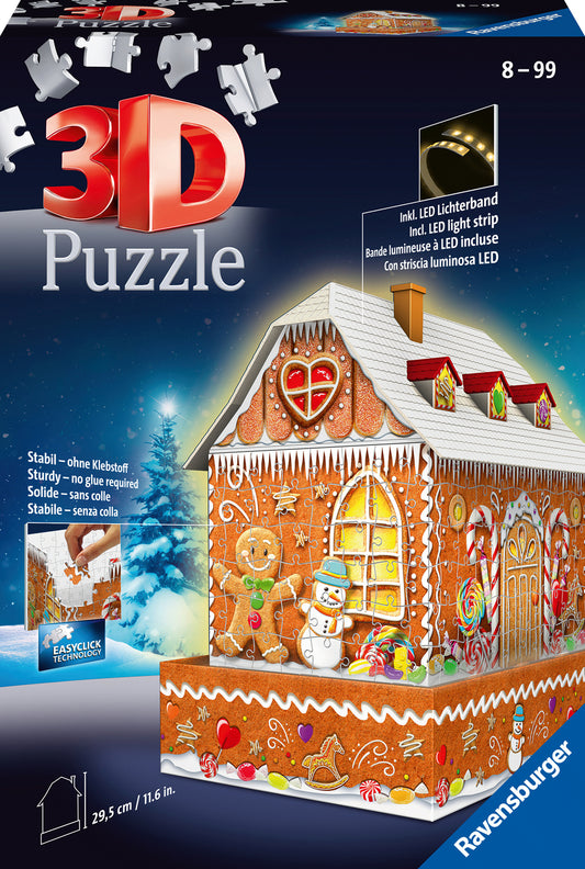 GINGER BREAD HOUSE 3D PUZZLE