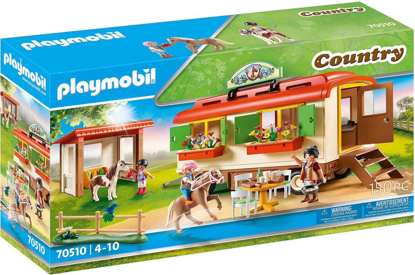 70510 PONY SHELTER WITH MOBILE