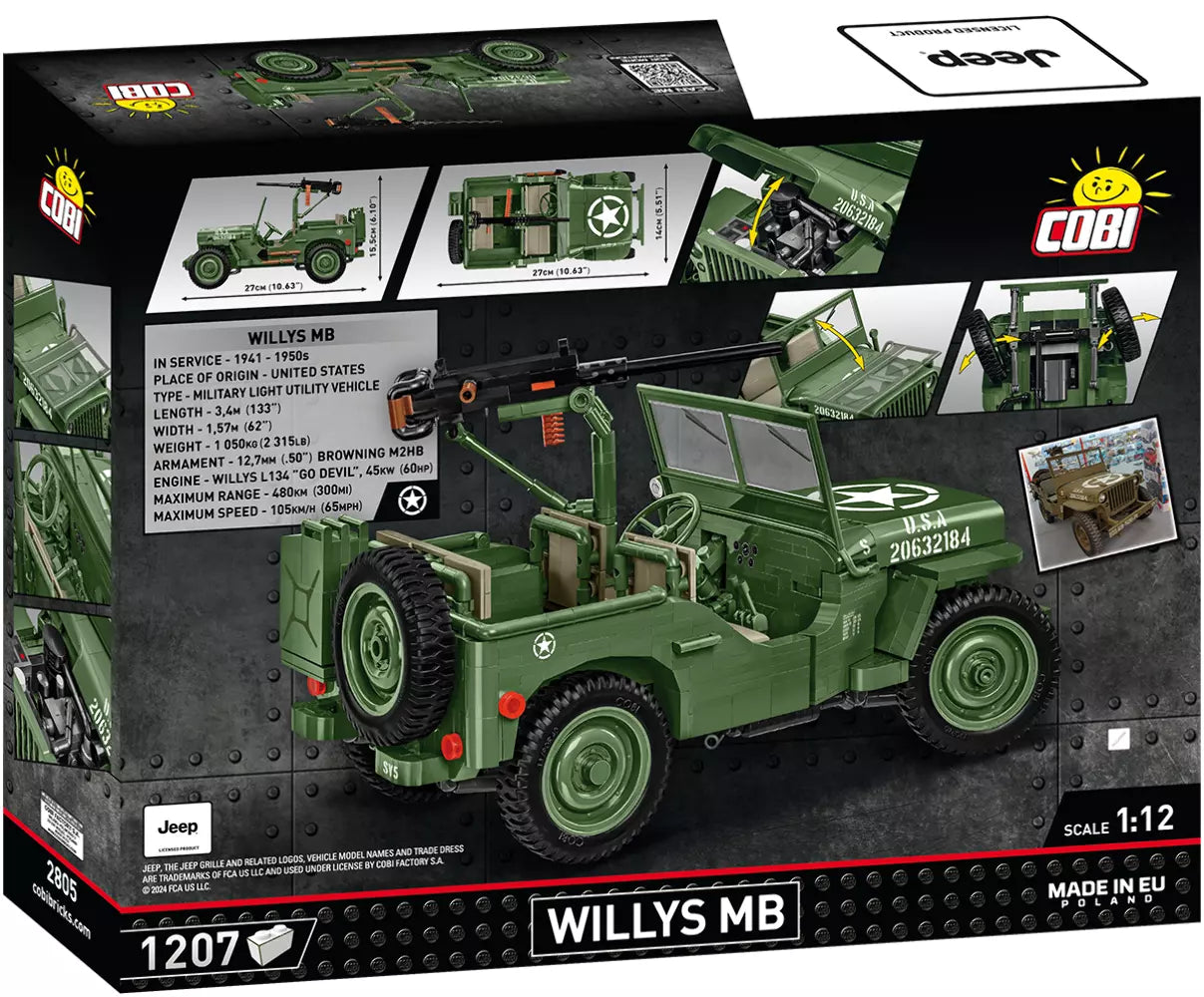 COBI WILLYS MB JEEP 2805