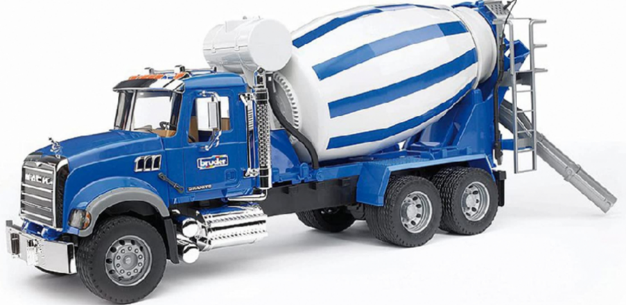 BRUDER CEMENT MIXER MACK TRUCK