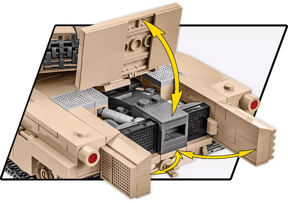 COBI M1A2 ABRAMS TANK