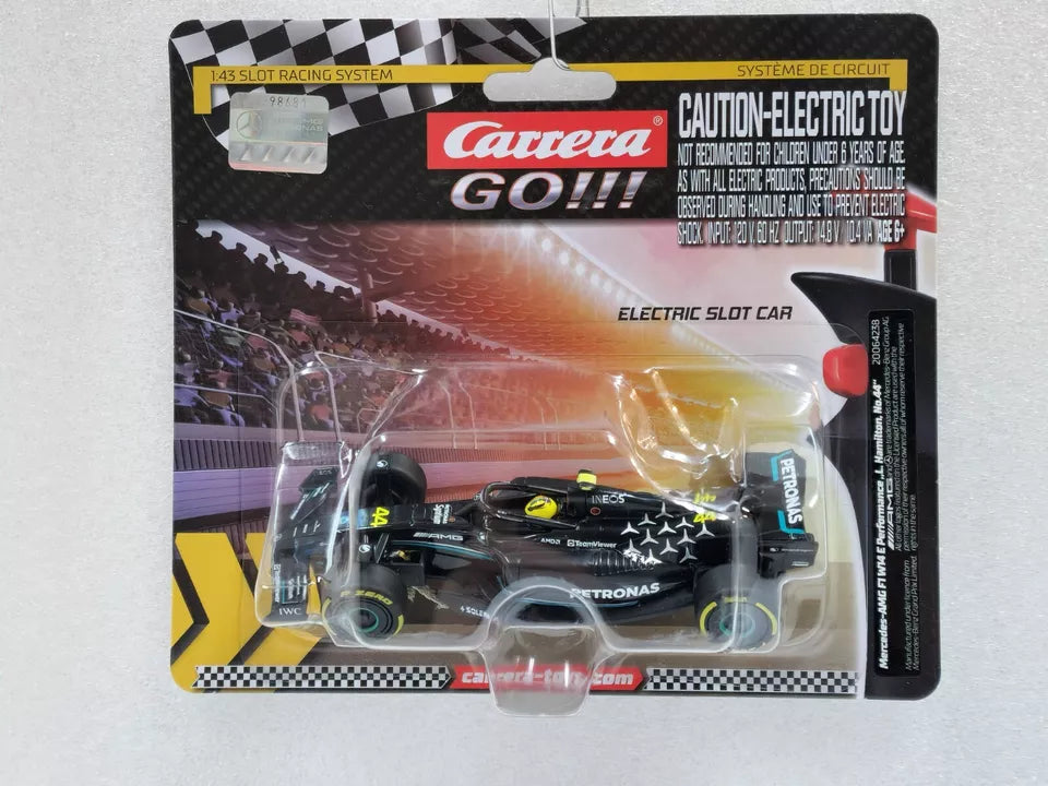 MERCEDES F1 HAMILTON CARRERA 1:43 SCALE SLOT CAR