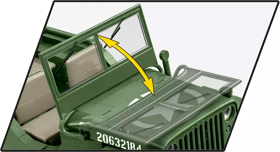 COBI WILLYS MB JEEP 2805