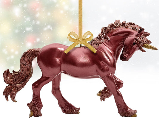 BREYER PINK UNICORN ORNAMENT