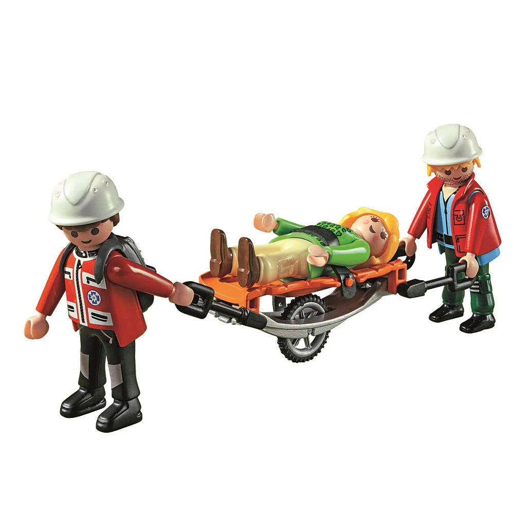 PLAYMOBIL 5430 COUNTRY MOUNTAIN RESCUERS WITH STRETCHER