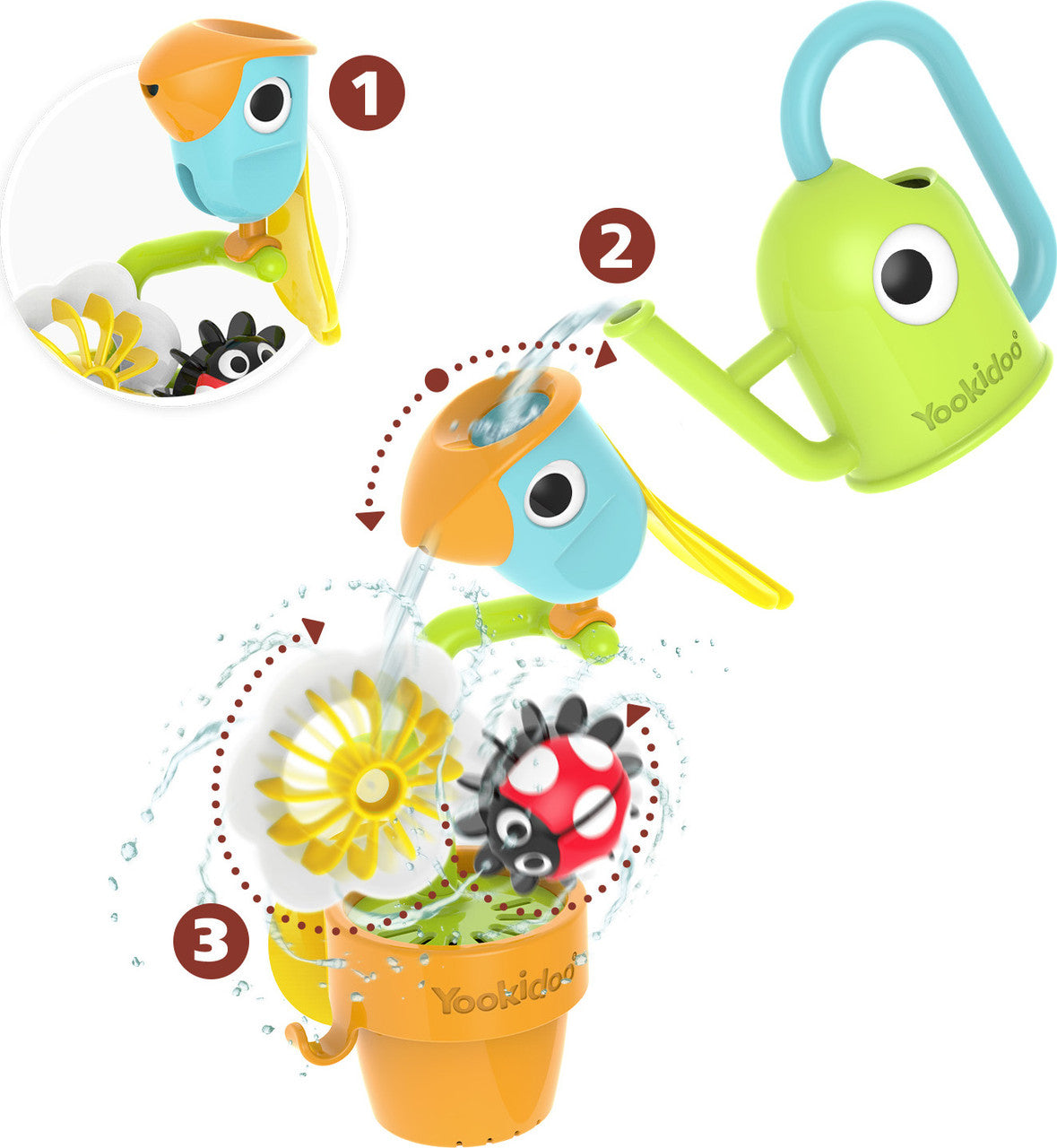 POUR N' SPIN TIPPING BIRD